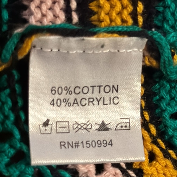 Colorful Wave Pattern Knit Top‎ - Picture 5 of 5